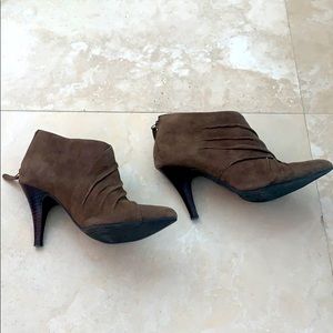 Brown suede bootie by Aldo size 8.5